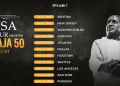 சரிகமா லைவ்  Saregama Live & Mercuri மெர்குரி இணைந்து,  இளையராஜாவின் 50 ஆண்டு இசைப் பயணத்தை கொண்டாடும் வட அமெரிக்க கச்சேரி சுற்றுப்பயணம் அறிவிப்பு !!